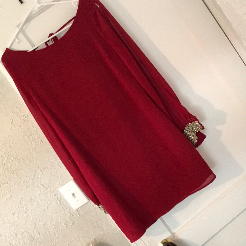 Red dress